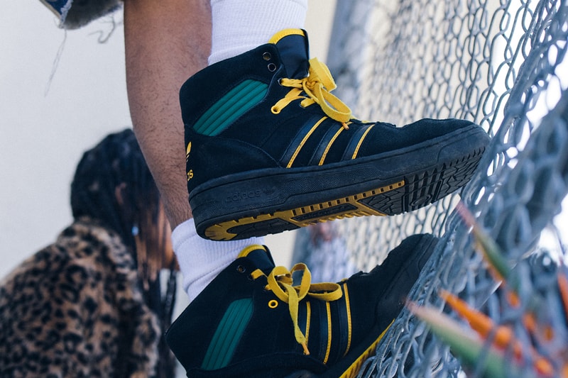 na kel nakel smith adidas rivalry hi FX2550 core black collegiate gold green release date info photos price