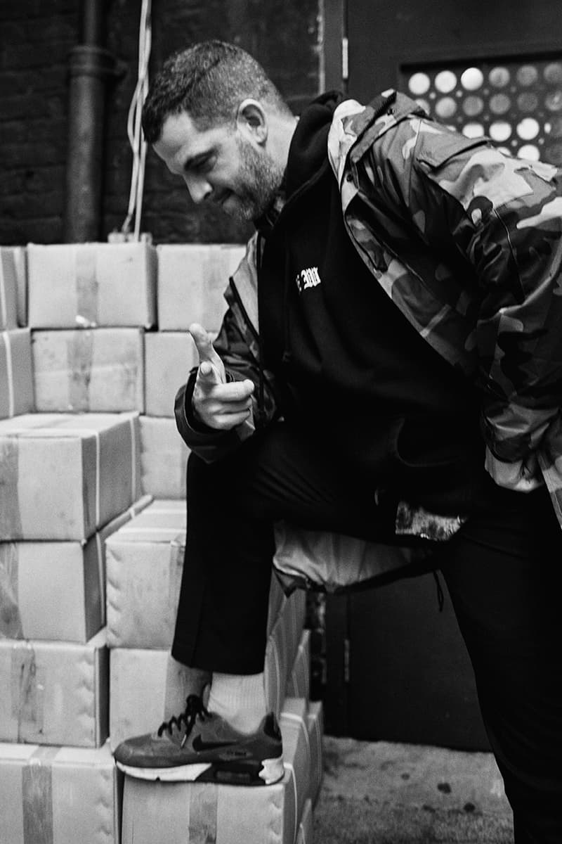nabil elderkin streetsnaps interview kanye west director travis scott london frank ocean selfridges gully little simz Kim Jones Daniel Arsham Miguel Noomi Rapace Supreme maharishi Nike Air Max 90