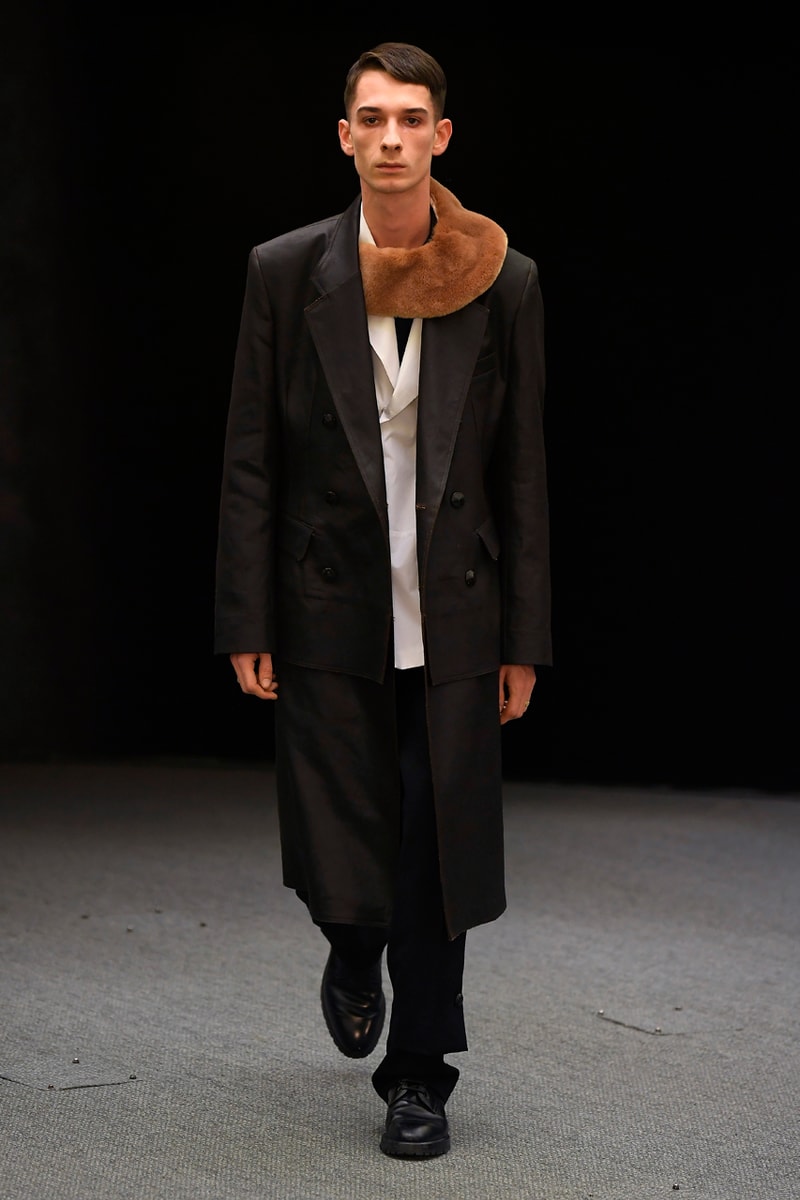 Namacheko Fall/Winter 2020 Runway Collection Paris Fashion Week Gagosian Gallery Gregory Crewdson “Somnambulism” Photographs America Suburbia Capes Dresses Jackets Coats Sweatshirts Shirts 