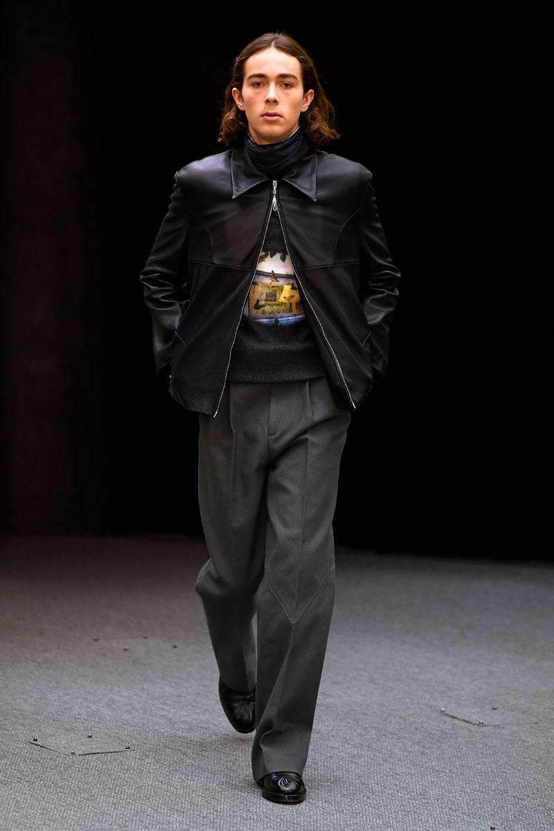 Namacheko Fall/Winter 2020 Runway Collection Paris Fashion Week Gagosian Gallery Gregory Crewdson “Somnambulism” Photographs America Suburbia Capes Dresses Jackets Coats Sweatshirts Shirts 