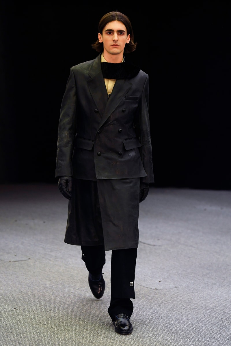 Namacheko Fall/Winter 2020 Runway Collection Paris Fashion Week Gagosian Gallery Gregory Crewdson “Somnambulism” Photographs America Suburbia Capes Dresses Jackets Coats Sweatshirts Shirts 
