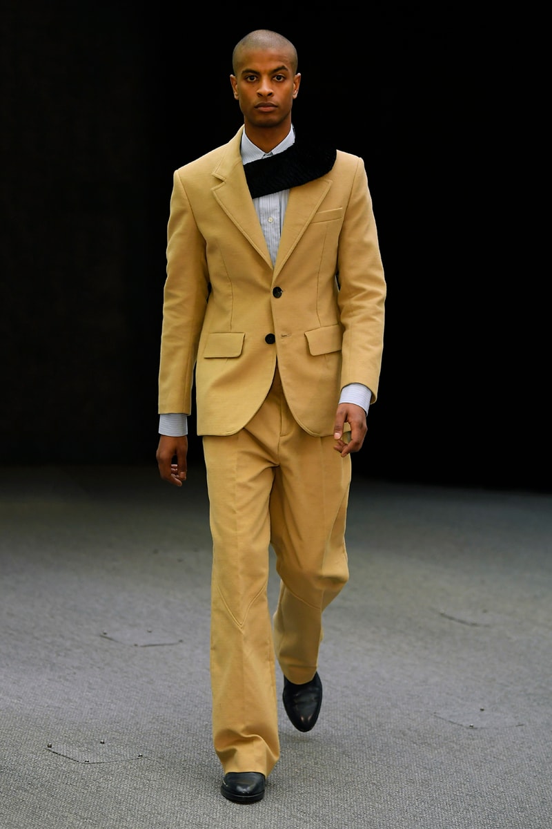 Namacheko Fall/Winter 2020 Runway Collection Paris Fashion Week Gagosian Gallery Gregory Crewdson “Somnambulism” Photographs America Suburbia Capes Dresses Jackets Coats Sweatshirts Shirts 