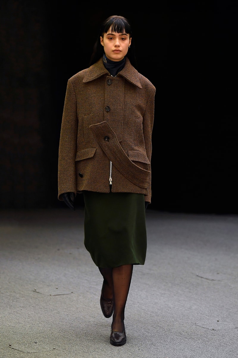 Namacheko Fall/Winter 2020 Runway Collection Paris Fashion Week Gagosian Gallery Gregory Crewdson “Somnambulism” Photographs America Suburbia Capes Dresses Jackets Coats Sweatshirts Shirts 