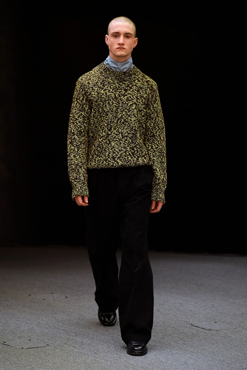 Namacheko Fall/Winter 2020 Runway Collection Paris Fashion Week Gagosian Gallery Gregory Crewdson “Somnambulism” Photographs America Suburbia Capes Dresses Jackets Coats Sweatshirts Shirts 