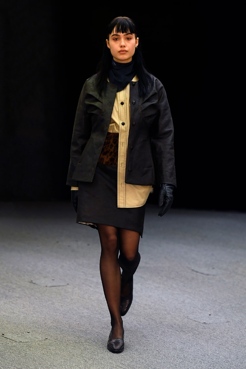 Namacheko Fall/Winter 2020 Runway Collection Paris Fashion Week Gagosian Gallery Gregory Crewdson “Somnambulism” Photographs America Suburbia Capes Dresses Jackets Coats Sweatshirts Shirts 