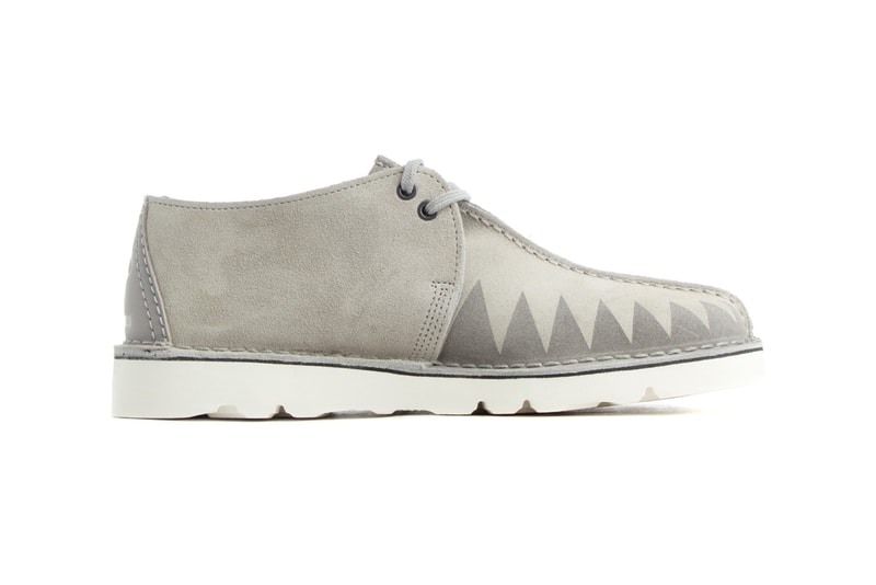 neighborhood clarks wallabee low desert trek gore tex deserttrek black white grey release date info photos price