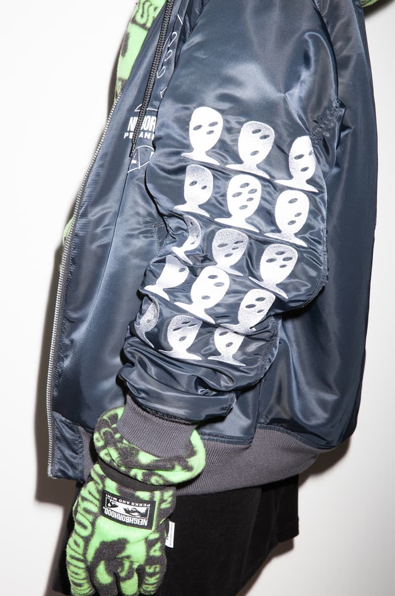 NEIGHBORHOOD Perks and Mini pam world 2020 Capsule Video Lookbook brain close brainclosed graphics collection collaborations japanese graphics interssect visuals sounds