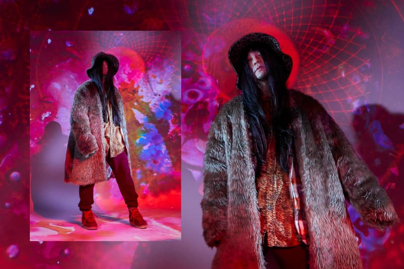 Nepenthes Spring Summer 2020 Editorial gezan japanese tokyo rock band modeled engineered garments needles keizo shimizu daiki suzuki collection liquid anthem psychedelic