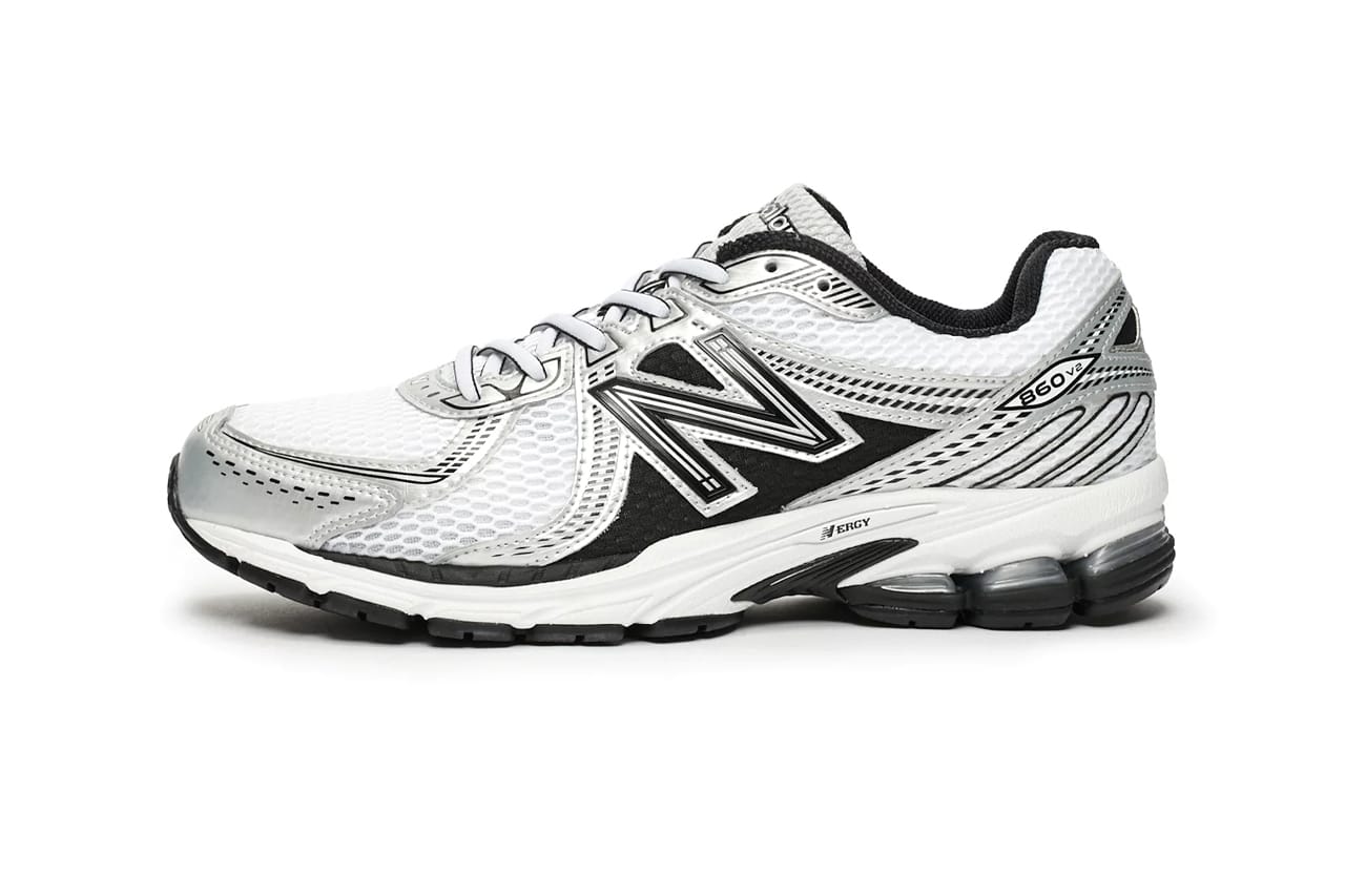silver new balance shoes