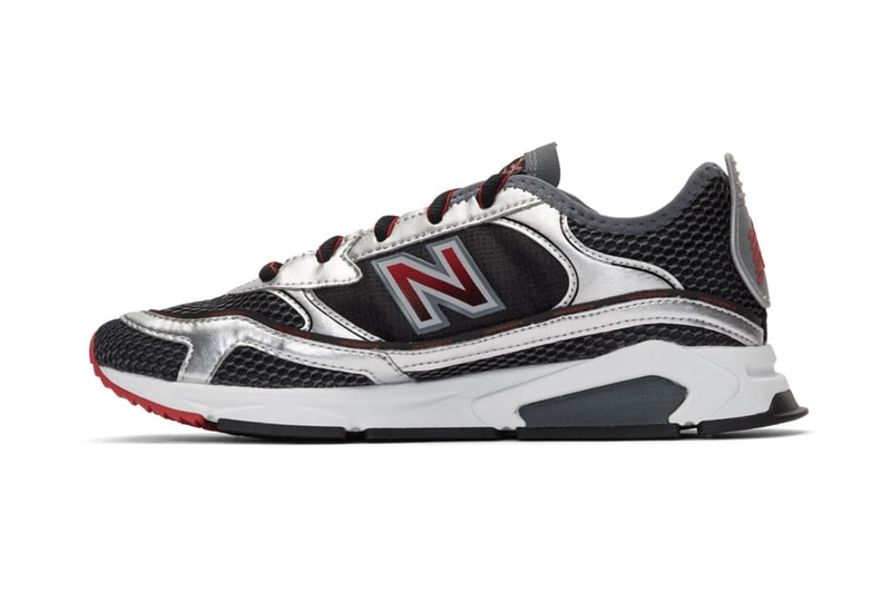 New Balance X-Racer "Black/Silver" Release Information Closer Look SSENSE Footwear Sneaker Drop Retro Runner X-90 M1200 RC205 1400 ABZORB M1000
