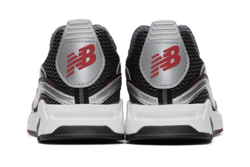 New Balance X-Racer "Black/Silver" Release Information Closer Look SSENSE Footwear Sneaker Drop Retro Runner X-90 M1200 RC205 1400 ABZORB M1000