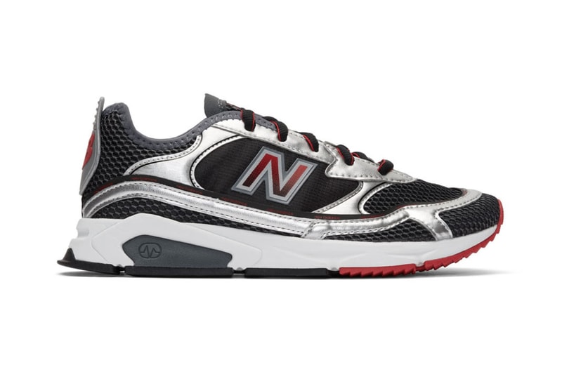 New Balance X-Racer "Black/Silver" Release Information Closer Look SSENSE Footwear Sneaker Drop Retro Runner X-90 M1200 RC205 1400 ABZORB M1000