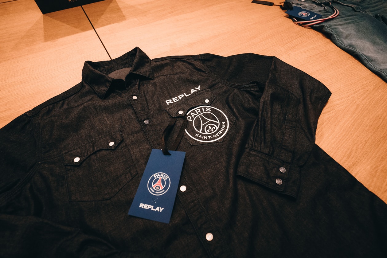 Neymar Jr. PSG x Replay Collection Interview paris saint germain collaborations interviews paris parc des princes football soccer denim capsules