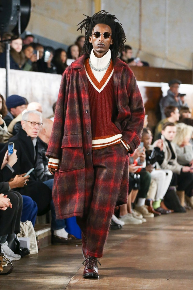 nicholas daley fred perry adidas tricker's george cox lavenham collection fall winter 2020 lfwm london fashion week mens backstage first look collaboration stockists