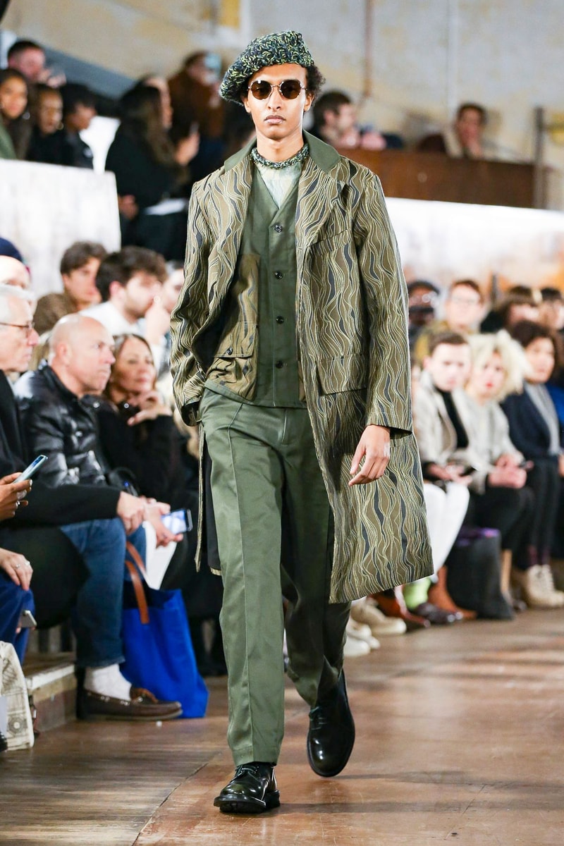 nicholas daley fred perry adidas tricker's george cox lavenham collection fall winter 2020 lfwm london fashion week mens backstage first look collaboration stockists