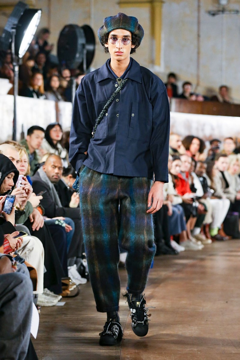 nicholas daley fred perry adidas tricker's george cox lavenham collection fall winter 2020 lfwm london fashion week mens backstage first look collaboration stockists