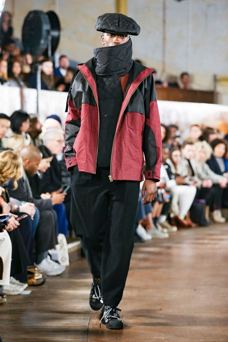 nicholas daley fred perry adidas tricker's george cox lavenham collection fall winter 2020 lfwm london fashion week mens backstage first look collaboration stockists
