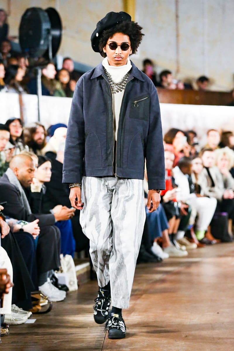 nicholas daley fred perry adidas tricker's george cox lavenham collection fall winter 2020 lfwm london fashion week mens backstage first look collaboration stockists