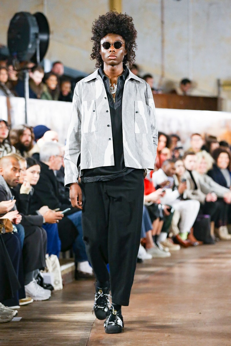 nicholas daley fred perry adidas tricker's george cox lavenham collection fall winter 2020 lfwm london fashion week mens backstage first look collaboration stockists