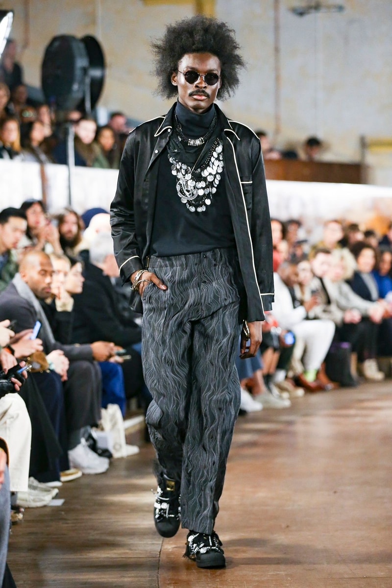 nicholas daley fred perry adidas tricker's george cox lavenham collection fall winter 2020 lfwm london fashion week mens backstage first look collaboration stockists