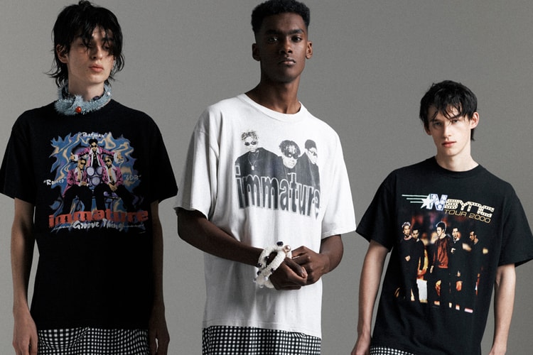 NICOMEDE. and NOT APPLICABLE Rep Popular ’90s Boybands With "Brotherhood" T-Shirt Capsule