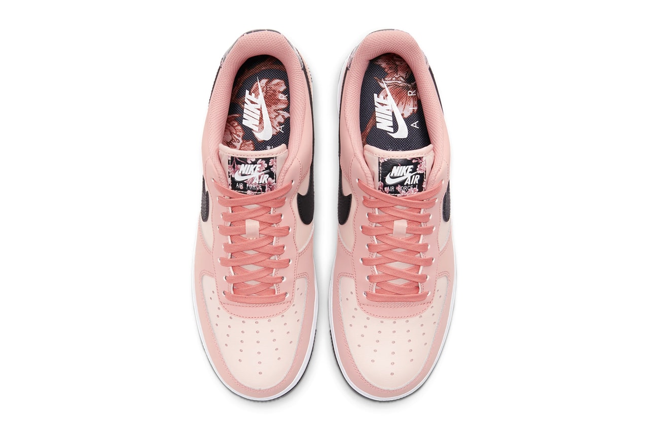 Nike Air Force 1 07 Pink Quartz Galactic Jade Footwear sneakers shoes kicks runners trainers basketball court sakura japanese investors cherry blossom limited edition CU6649 100