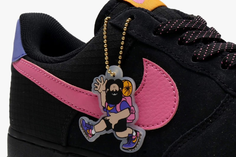 nike air force 1 low acg black magic flamingo pink persian violet purple orange cd0887 001 release date info photos price