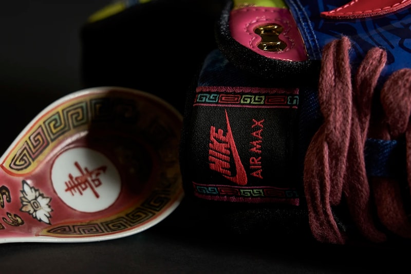 nike air max 1 premium chinese new year cny year of the rat Game Royal Laser Crimson Black Jeu Royal Noir Cramoisi Laser CU8861 460 release date info photos price