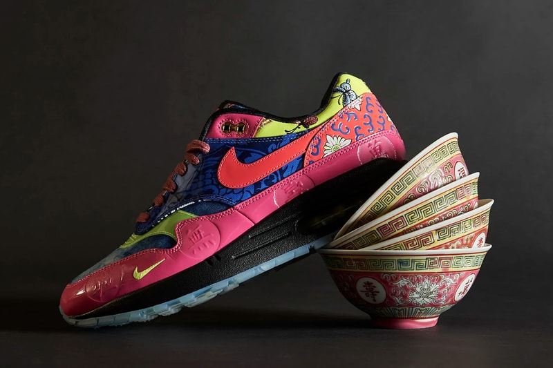 nike air max 1 premium chinese new year cny year of the rat Game Royal Laser Crimson Black Jeu Royal Noir Cramoisi Laser CU8861 460 release date info photos price