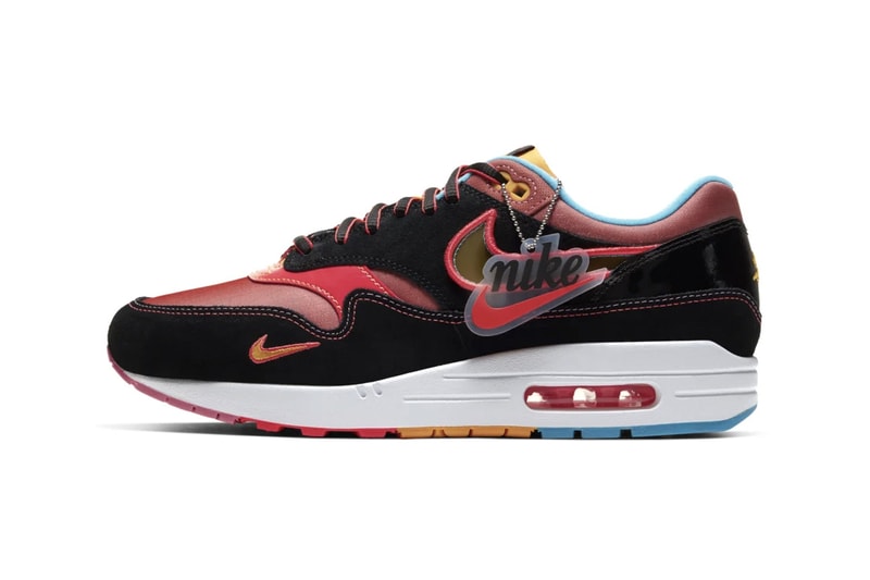 Nike Air max 1 new york chinatown nycc release information red maroon black light blue gold pink buy cop purchase order chollima winged horse