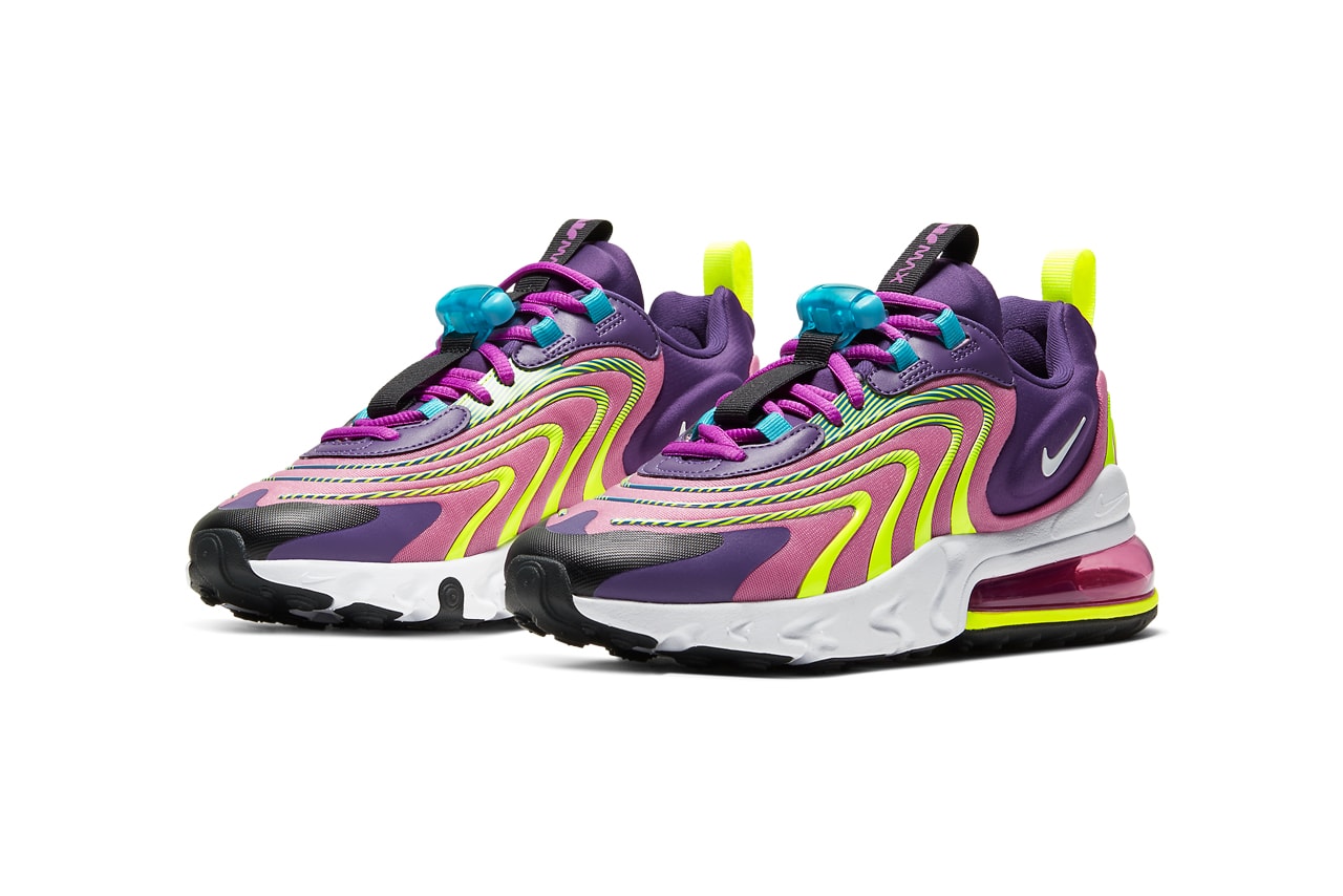 nike air max 270 react eng laser blue cd0113 400 eggplant ck2595 500 release date info photos price