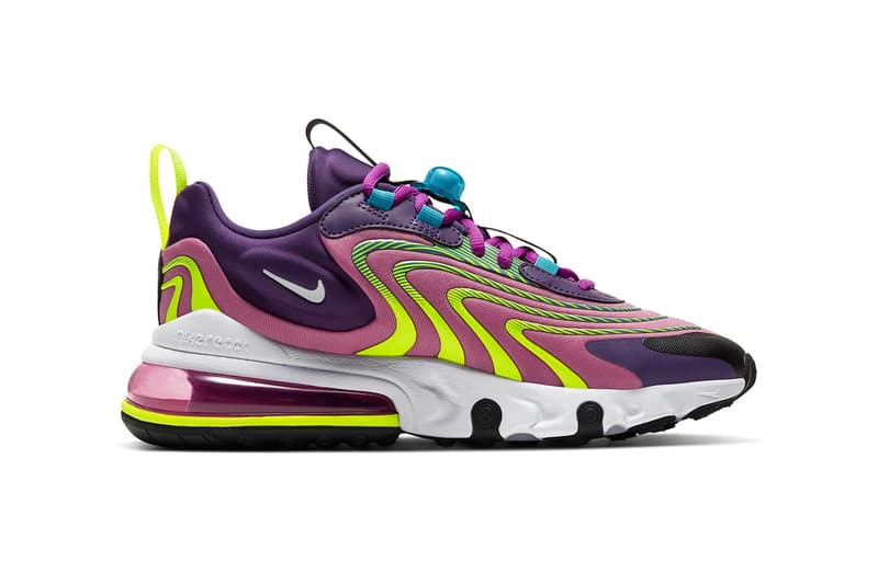 nike air max 270 react eng laser blue cd0113 400 eggplant ck2595 500 release date info photos price