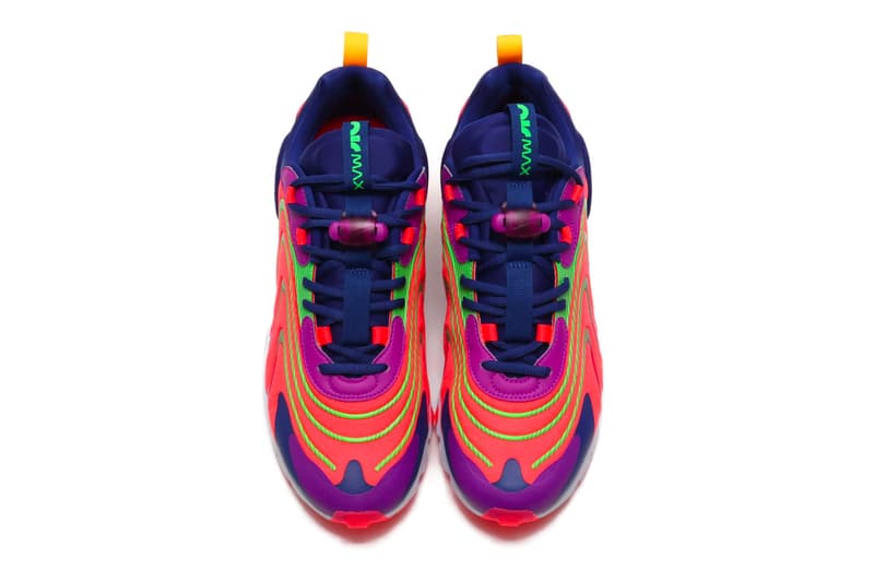 Nike Air Max 270 React ENG Laser Crimson Laser Orange VOLT PLATINUM TINT SOAR TOTAL ORANGE cd0113 401 601 sneakers shoes footwear kicks runners trainers swoosh spring 2020