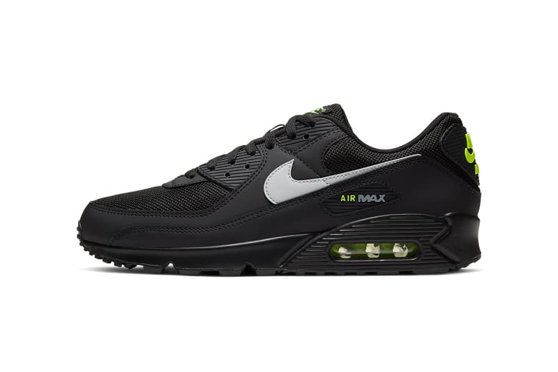 Nike Air Max 90 "Black/Volt" Date | Hypebeast