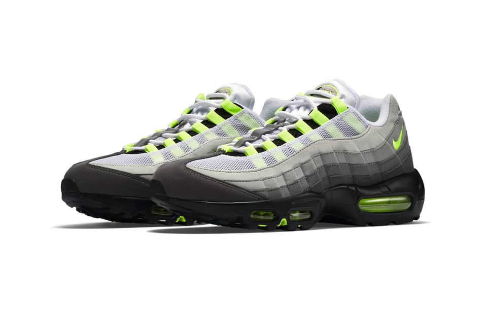 Nike air max neon green and black Clearance