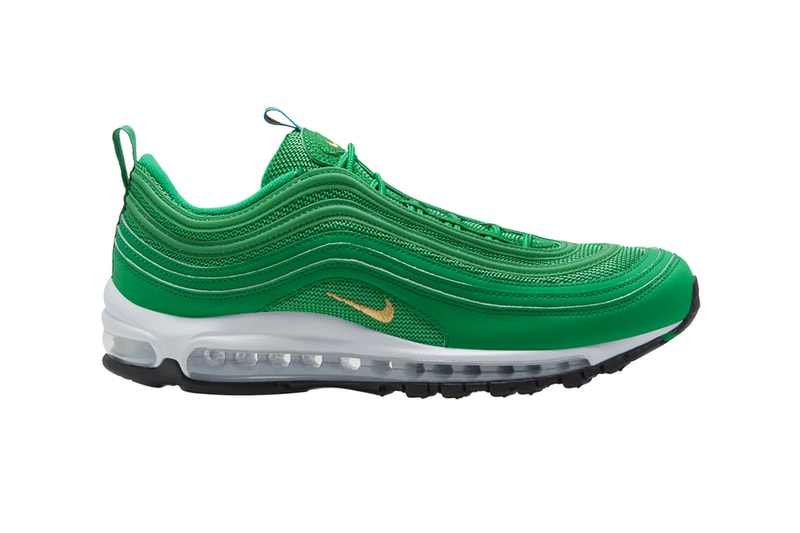Nike Air Max 97 Lucky Green Release Info Buy Price Lucky Green Metallic Gold White Black CI3708-300