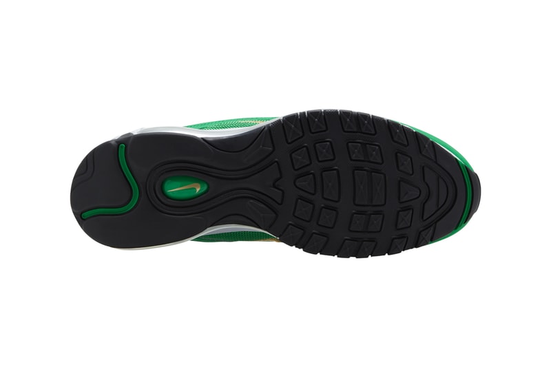Nike Air Max 97 Lucky Green Release Info Buy Price Lucky Green Metallic Gold White Black CI3708-300
