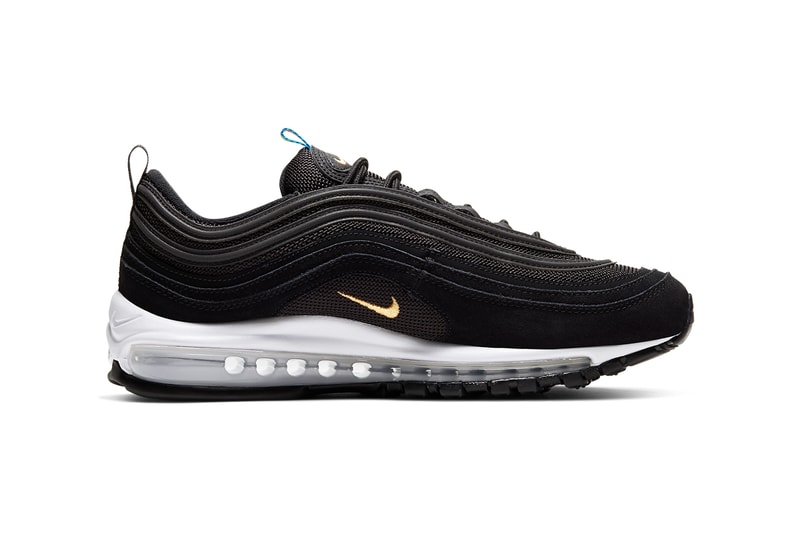nike air max 97 olympic rings pack white metallic gold black photo blue amarillo lucky green challenge red CI3708 001 400 800 700 300 release date info photos price
