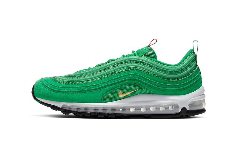 nike air max 97 olympic rings pack white metallic gold black photo blue amarillo lucky green challenge red CI3708 001 400 800 700 300 release date info photos price