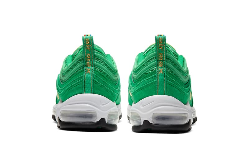 nike air max 97 olympic rings pack white metallic gold black photo blue amarillo lucky green challenge red CI3708 001 400 800 700 300 release date info photos price