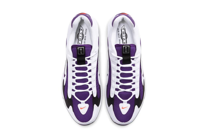 nike air max triax 96 white black hyper crimson voltage purple CD2053 102 release date info photos price