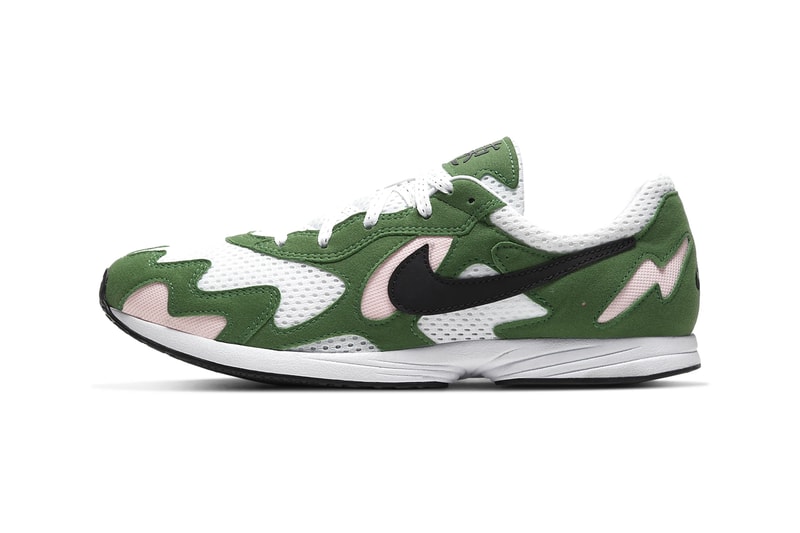 Nike Air Streak Lite "Aloe Verde/White/Arctic Punch/Black" "Black/Dark Grey/White/Wolf Grey" "Summit White/White/Persian Violet/Metallic Gold" Sneaker Release Information New Colors Retro OG Runner Swoosh Brand Japanese creation team in 1995