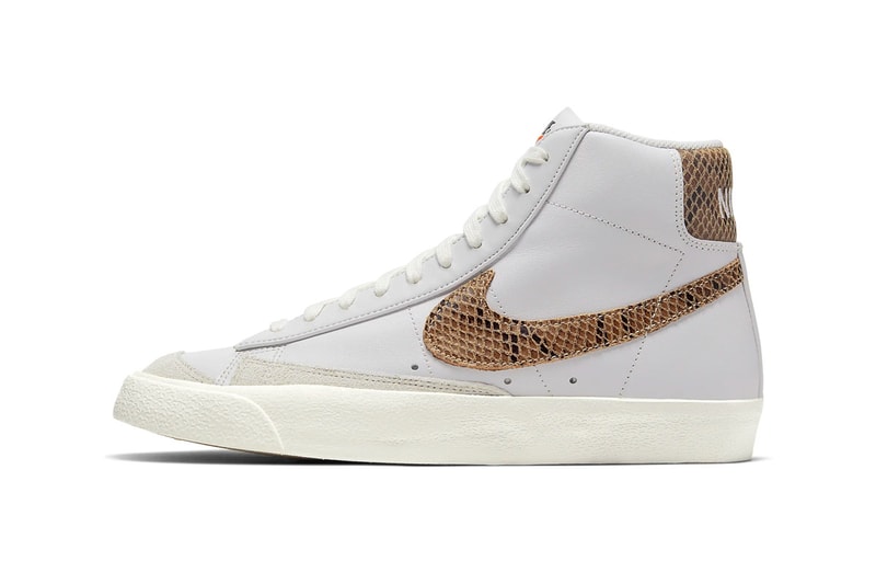 Nike Mid '77 Vintage Snakeskin Release Info basketball shoe drop Vast Grey/Sail/Metallic Red Bronze Style: CI1176-002