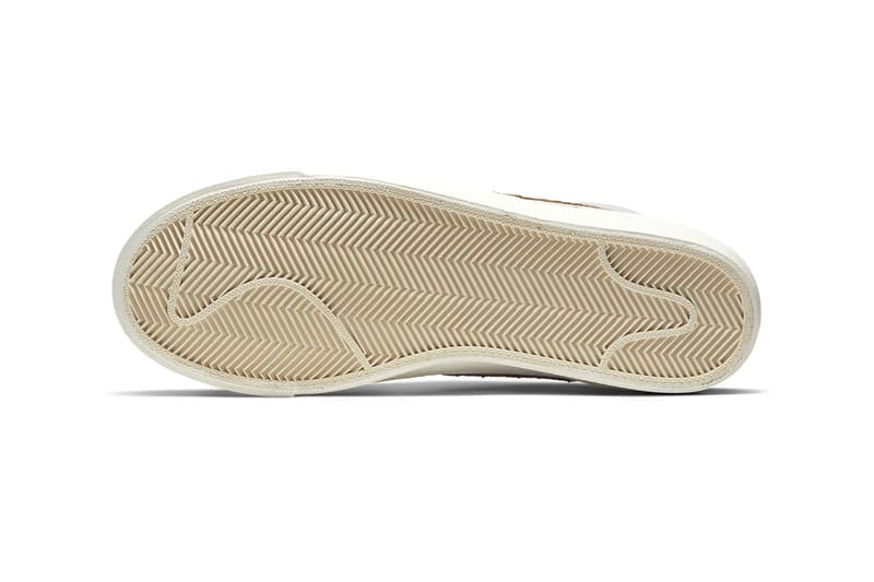 Nike Mid '77 Vintage Snakeskin Release Info basketball shoe drop Vast Grey/Sail/Metallic Red Bronze Style: CI1176-002