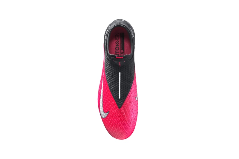 Nike phantom vsn2 football boot attacking soccer release details information buy cop purchase black pink ghost lace system flyknit