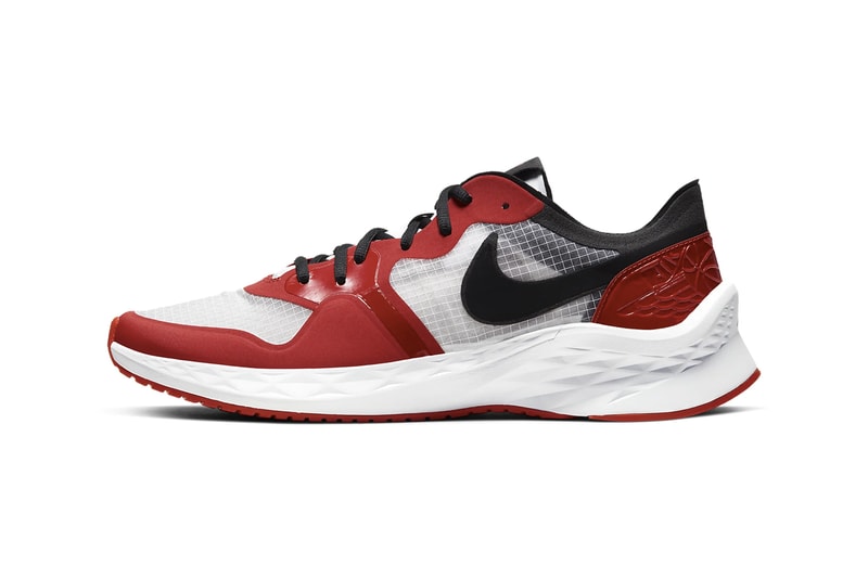 Nike Jordan Brand 85 Racer "White/University Red/Black" Sneaker Running Footwear Drops Release Information AJ1 Inspiration Chicago Light CI0055-106