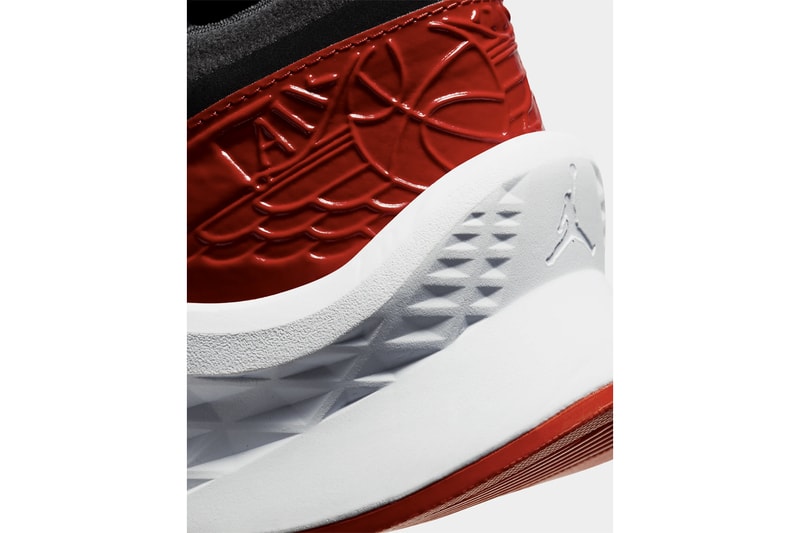 Nike Jordan Brand 85 Racer "White/University Red/Black" Sneaker Running Footwear Drops Release Information AJ1 Inspiration Chicago Light CI0055-106