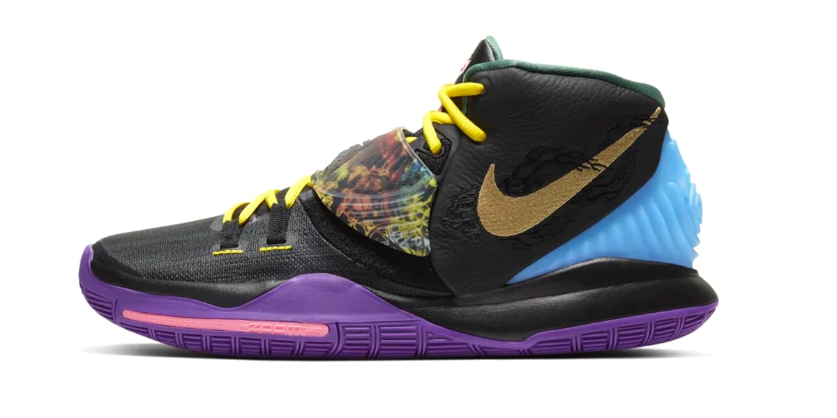 Nike Kyrie 6 Neon Graffiti BQ4630 101 Men Basketball Shoes