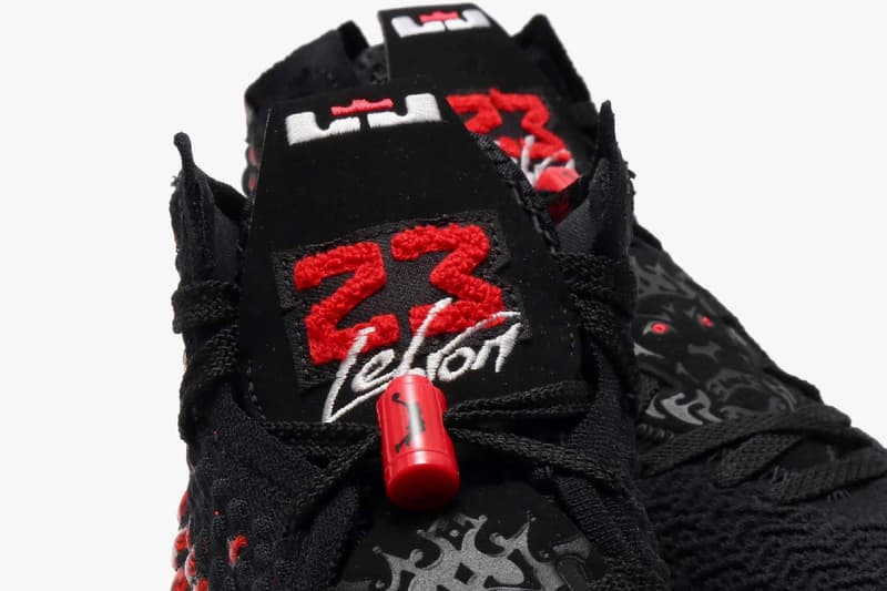nike lebron 17 infrared air jordan 6 lebron james bq3177 006 black white university red release date info photos price