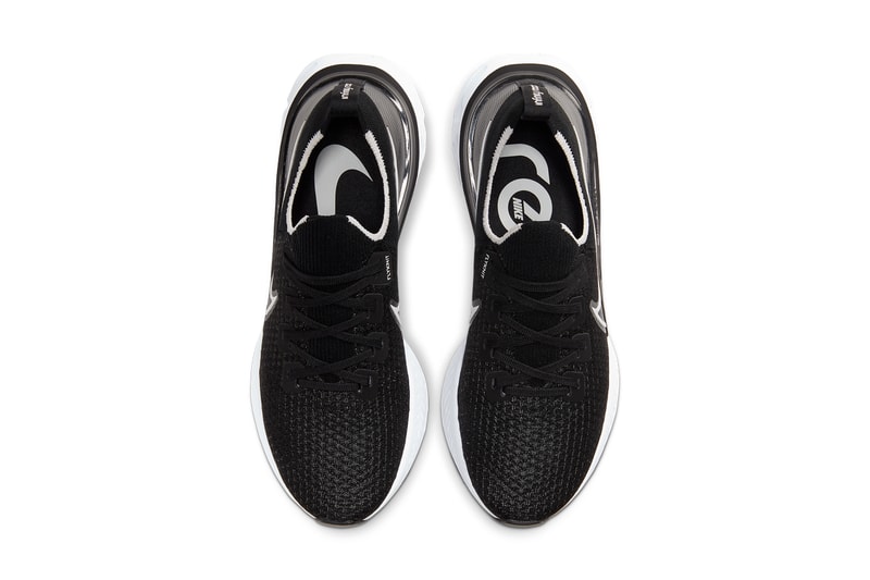 nike react infinity run wolf grey cool grey metallic silver white CD4371 003 black dark grey white 002 release date info photos price